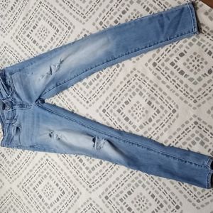 American Eagle  jegging distressed sz- 2 Long